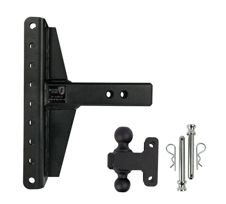 Bulletproof 2.5" Heavy Duty 4" & 6" Offset Hitch