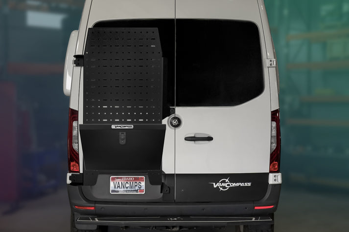 OUTBACK WITH GRID AND LITTLE BOX, DRIVER SIDE for SPRINTER by VAN COMPASS