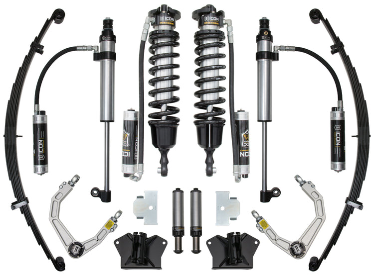 ICON 2007-2021 Toyota Tundra, 1.63-3" Lift, 3.0 Stage 2 Suspension System, Billet
