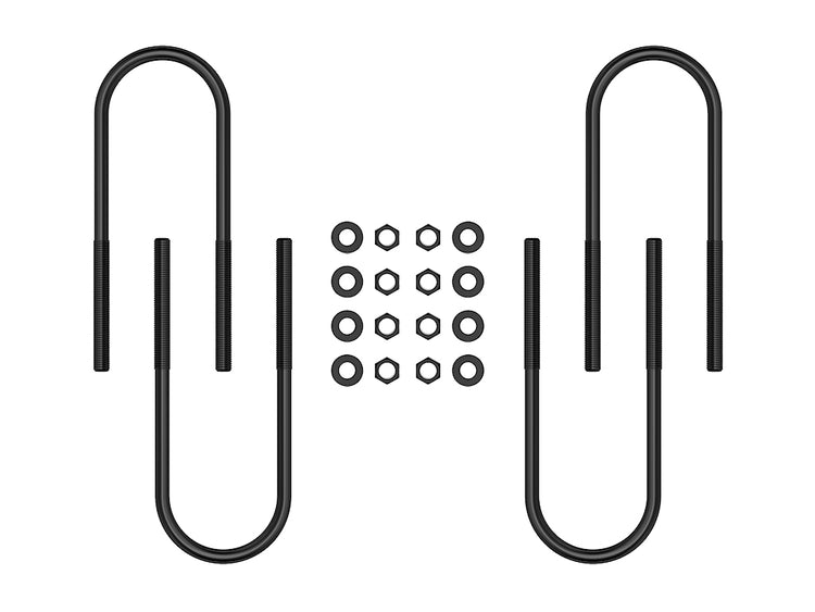 ICON 1999-10 Ford F250/F350 SD Dually, Rear 12” U-Bolt Kit