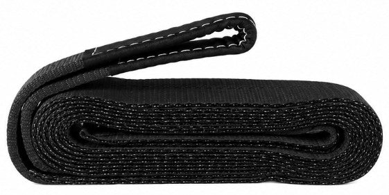 BulletProof Heavy Duty 3" Tow Strap - Branded Black