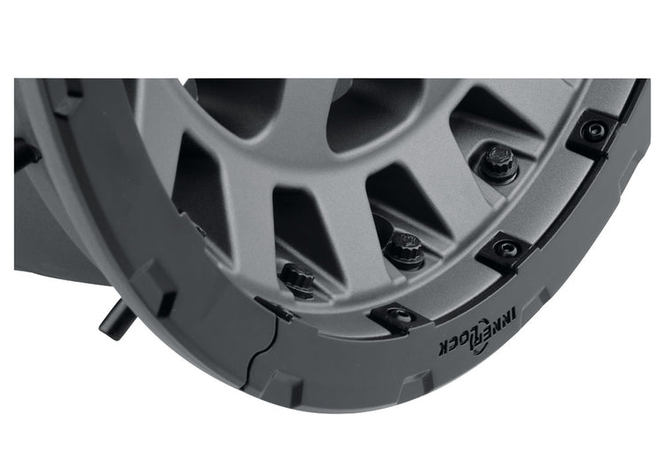 ICON Alloys Hammer Pro, Charcoal, 17 x 8.5 / 6 x 135, 6mm Offset, 5" BS