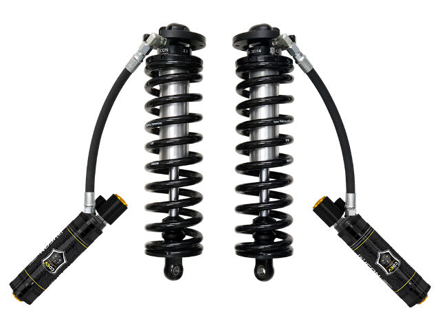 ICON 2023-2025 Ford F-250/F-350 Super Duty 4WD, 2.5-3” Lift, V.S. 2.5 Series Coilover Conversion Kit, Remote Reservoir w/ CDEV
