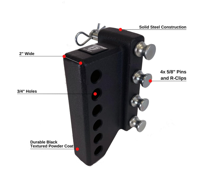 Bulletproof Heavy Duty Weight Distribution Adapter
