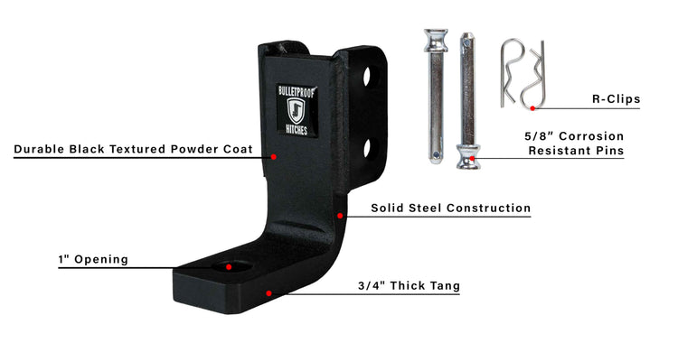 Bulletproof Light Duty Drop Tang