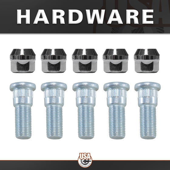 Rear Axle Kit Fits Dana M35 Diff 27 Spline 29-1/8" Long