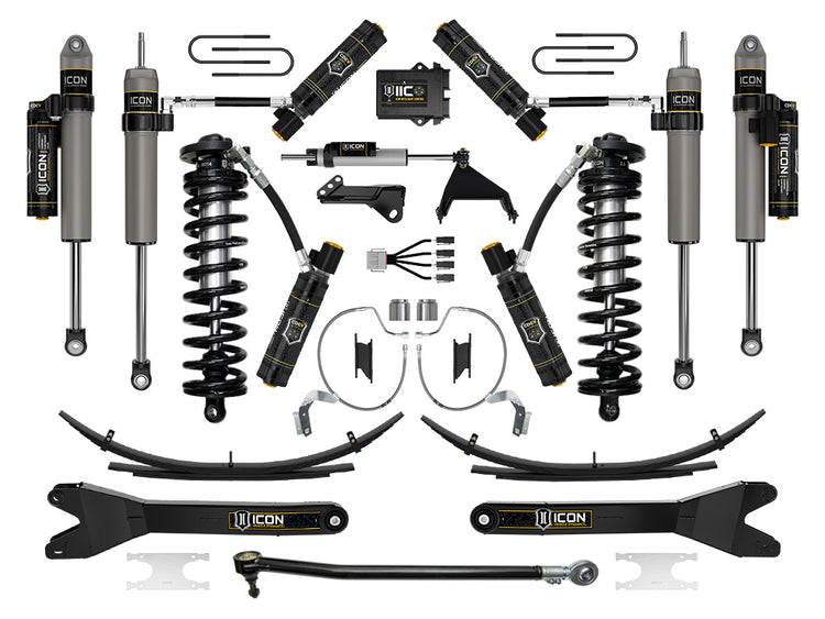 ICON 2023-2026 Ford F-250/F-350 Super Duty 4WD, 4-5.5" Lift, Stage 9 Coilover Conversion System w/ Radius Arms & Expansion Packs