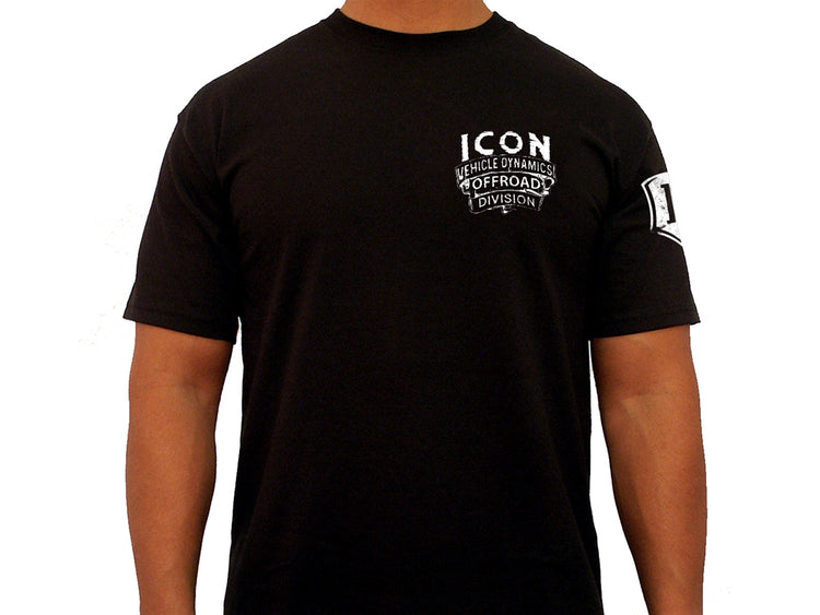 ICON Western-Logo Tee – Black, XXL