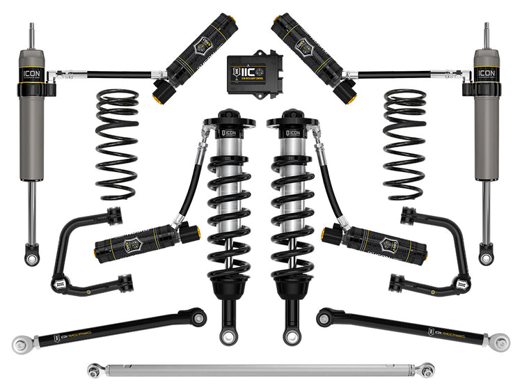 ICON 2025-2026 Toyota 4Runner 2WD, 1.25-3" Lift, Stage 13 Suspension System, Tubular
