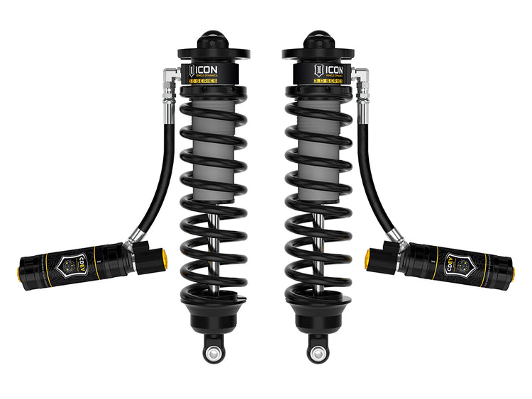 ICON 2017-2026 Ford F-250/F-350 Super Duty 4WD, 4-5.5” Lift, Front, V.S. 3.0 Series Coilover Conversion Kit, Remote Reservoir w/ CDEV