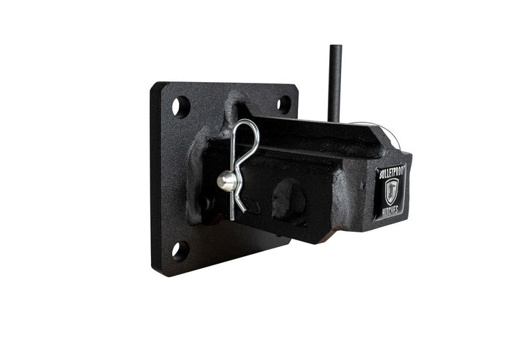 BulletProof Extreme Duty 2-5/16" Coupler - Flat Plate Mount (BLACK)