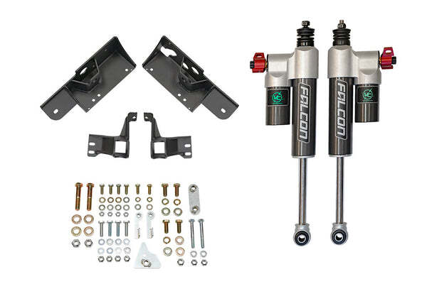 Van Compass Falcon 3.3 Fast Adjust Front Shocks, W/ Mounts, Sprinter 4X4/Awd Pair