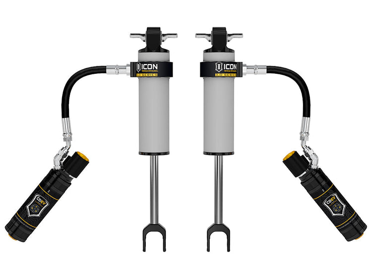 ICON 2020-2026 Chevrolet Silverado/GMC Sierra 2500/3500 HD, 0-3.5” Lift, Front, V.S. 3.0 Shock Absorbers, Remote Reservoir w/ CDEV, Pair