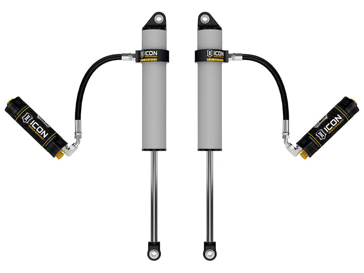 ICON 2011-2026 GM 2500/3500 HD, 0-2" Lift, Rear, V.S. 3.0 Series Shock Absorbers, Remote Reservoir w/ CDCV, Pair
