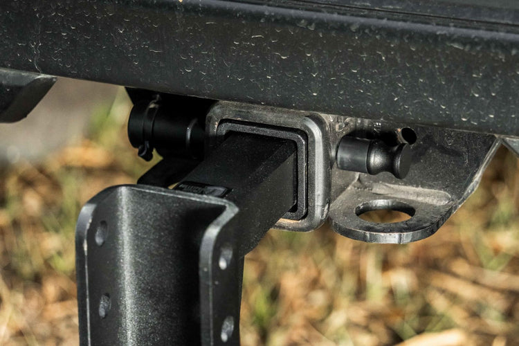 BulletProof Hitches - Trailer Hitch Adapter, 2.5 to 2 Inch Hitch Reducer Sleeve - Solid Steel, Corrosion Resistant, Black Powder Coat