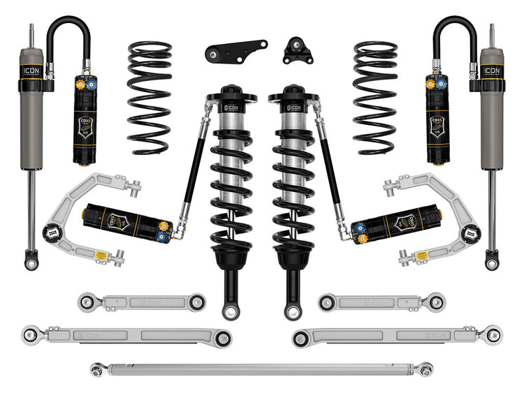 ICON 2025-2026 Toyota 4Runner 4WD, 1.25-3" Lift, Stage 11 Suspension System, Billet