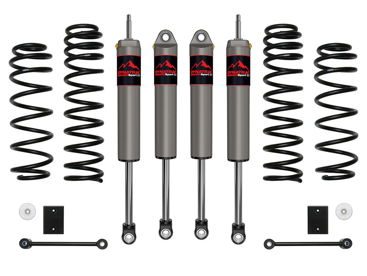 Dynatrac 2018-2023 Jeep Wrangler JL, 4-Door, Gas, 2" Suspension Lift System 3