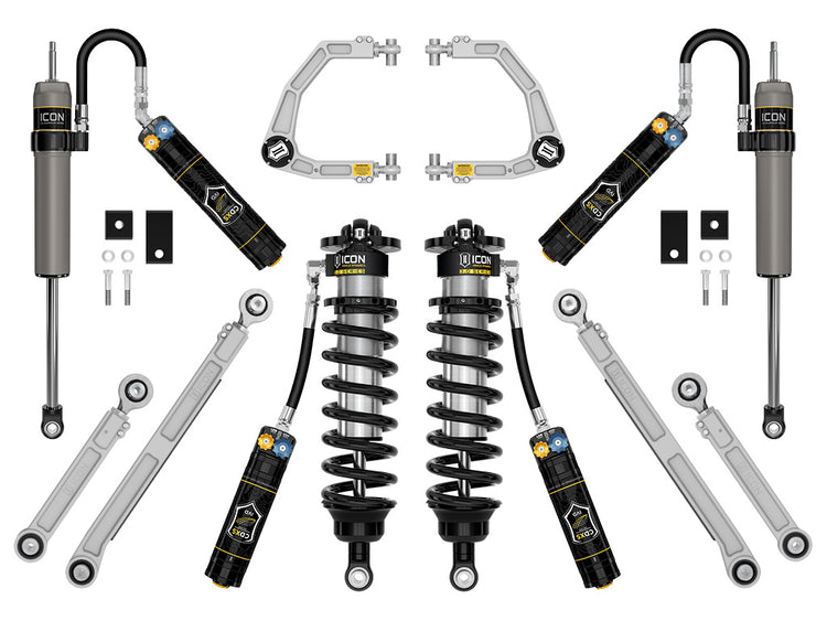 ICON 2022-2026 Toyota Tundra, 1.25-3.25" Lift, Stage 1, 3.0 Suspension System, Billet, CDXS
