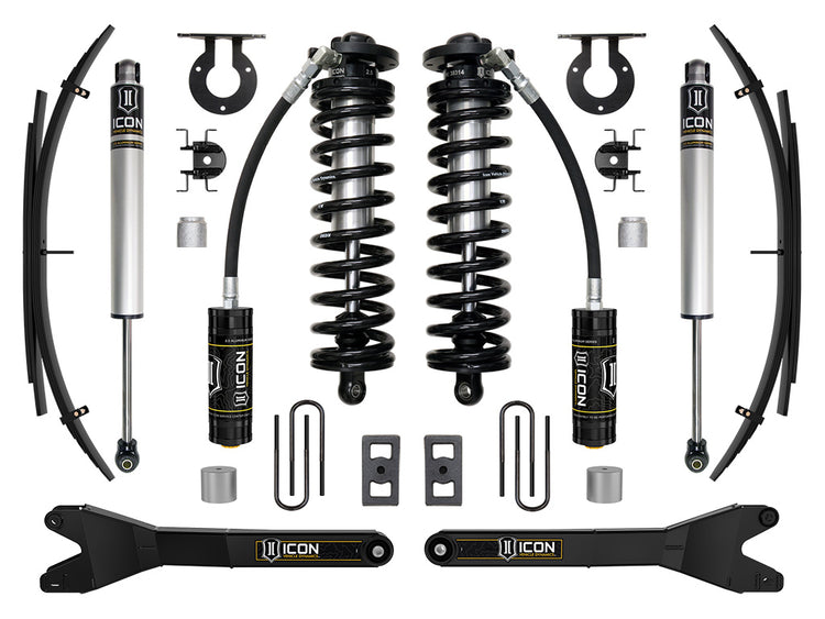 ICON 2023-2026 Ford F-250/F-350 Super Duty 4WD, 2.5-3" Lift, Stage 1 Coilover Conversion System w/ Radius Arms & Expansion Packs