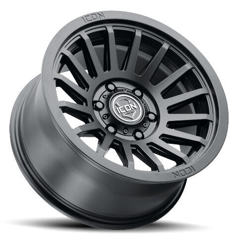 ICON Alloys Hulse, Silver Machined, 18 x 9 / 8 x 180, 12mm Offset, 5.5" BS