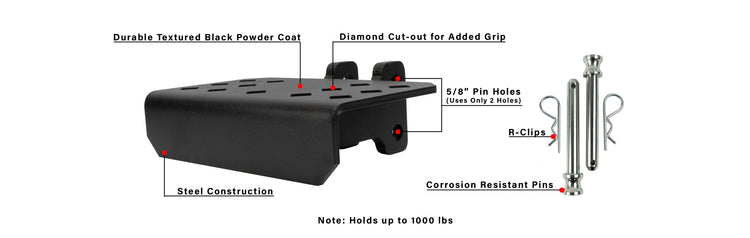 BulletProof Hitch Step Attachment