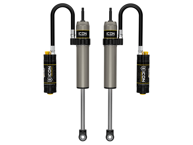 ICON 2014-2026 Ram 2500/2013-2026 Ram 3500, 2.5” Lift, Front, V.S. 2.5 Aluminum Series Shock Absorbers, Remote Reservoir w/ CDCV, Pair