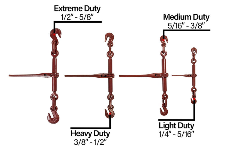 BulletProof Extreme Duty 1/2" - 5/8" Ratchet Binder
