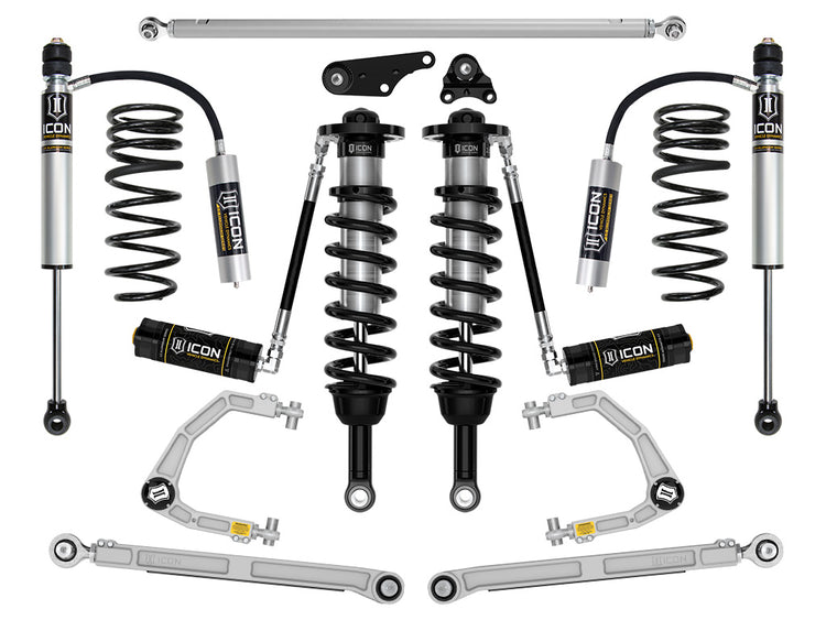 ICON 2024-2026 Toyota Land Cruiser 250 Series, 1.25-3" Lift, Stage 4 Suspension System, Billet
