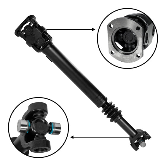 NEW USA Standard Front Driveshaft for Dodge RAM, 27-9/16\" Center to Center