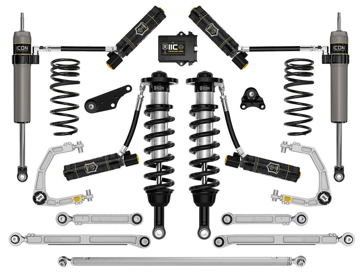 ICON 2025-2026 Toyota 4Runner 4WD, 1.25-3" Lift, Stage 14 Suspension System, Billet