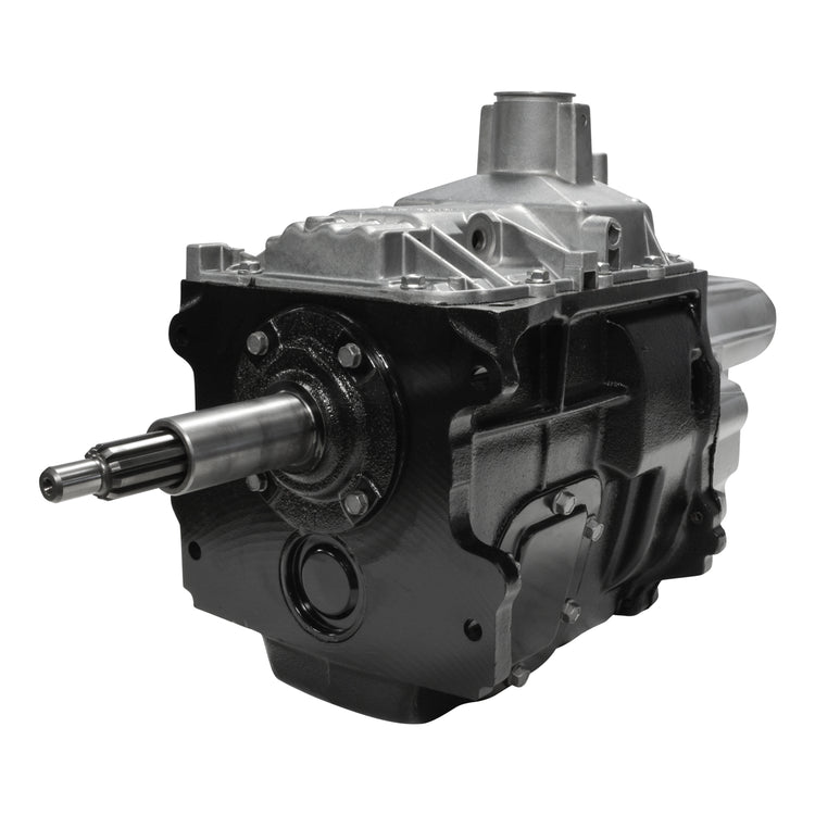 Remanufactured NV4500 Manual Transmission, 1994-97 Dodge Ram 2500 and 3500, 8.0L Or Diesel, 5SPD, 2WD, Cast Iron Case, Aluminum Top Cover, Round Push And Twist Style Shift Stub Retainer