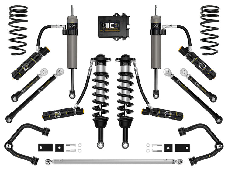 ICON 2023-2025 Toyota Sequoia, 3-4.5" Lift, Stage 12 Suspension System, Tubular