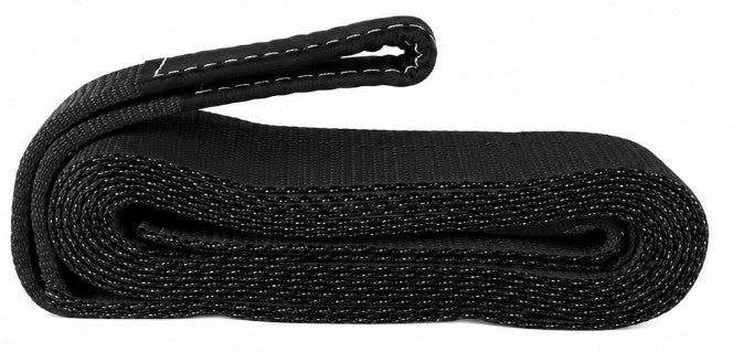 BulletProof Extreme Duty 4" Tow Strap - Branded Black