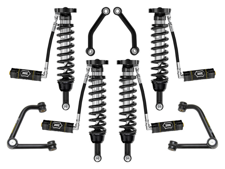 ICON 2021-2026 Chevrolet Tahoe & Suburban/2021-2026 GMC Yukon & Yukon XL, 2.5-3.25" Lift, Stage 3 Suspension System, Tubular
