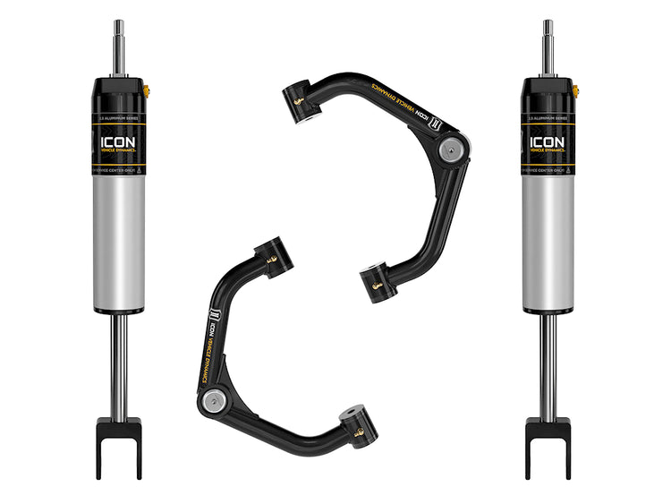 ICON 2020-2026 GM 2500/3500 HD, 0-2” Lift, V.S. 2.5 Aluminum Series Shock System, Internal Reservoir, Tubular
