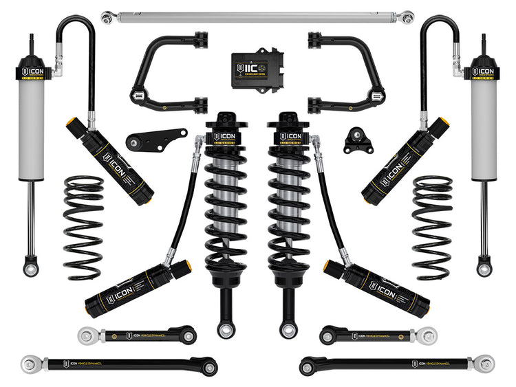 ICON 2025-2026 Toyota 4Runner 4WD, Hybrid, 2.25-3" Lift, Stage 2 3.0 Suspension System w/ CDEV, Tubular