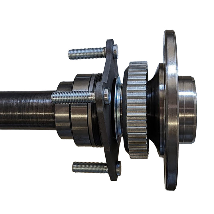 Yukon Chromoly Rear Axle Kit, Dana 44, Narrow Track w/eLocker, RH, 33.25” Long