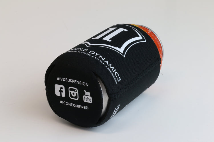 ICON Koozie, Black w/Shield Logo