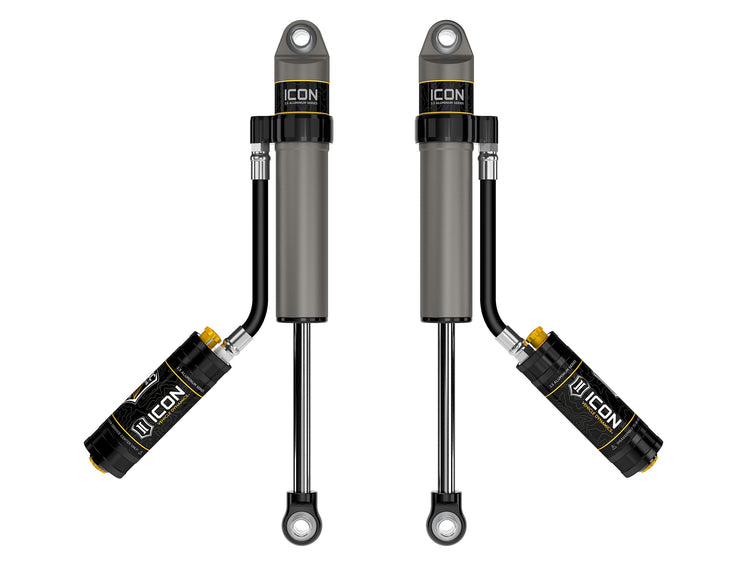 ICON 1997-2023 Nissan Patrol Y61, 2" Lift, Rear, V.S. 2.5 Aluminum Series Shock Absorbers, Remote Reservoir w/ CDCV, Pair