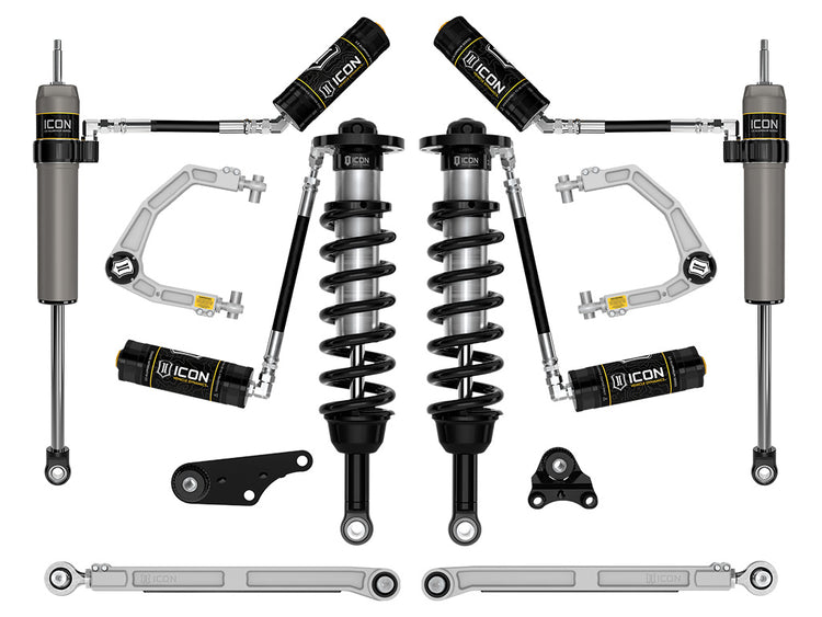 ICON 2024-2026 Toyota Tacoma 1.25-3" Lift, Stage 7 Suspension System, Billet