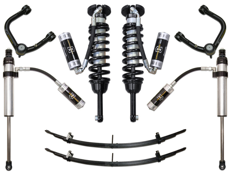 ICON 2005-2015 Toyota Tacoma 0-3.5" Lift/2016-2023 Tacoma 0-2.75" Lift, Stage 5 Suspension System, Tubular