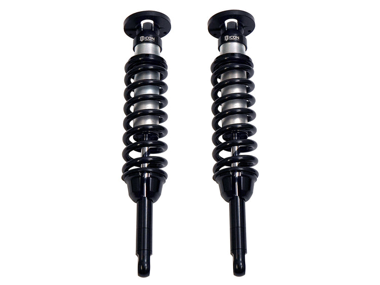 ICON 2007-2009 Toyota FJ Cruiser/2003-2009 4Runner, w/ Rough County 6” Lift, Front, V.S. 2.5 Series Coilover Kit, Internal Reservoir, Pair