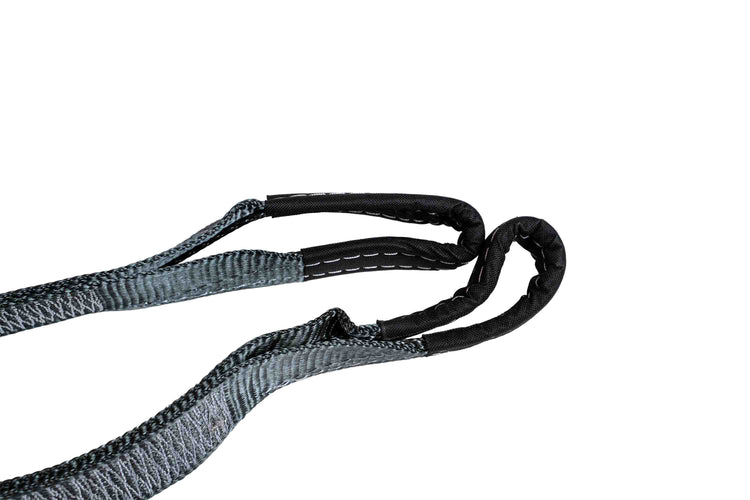 BulletProof Heavy Duty 3" Tow Strap - Branded Black
