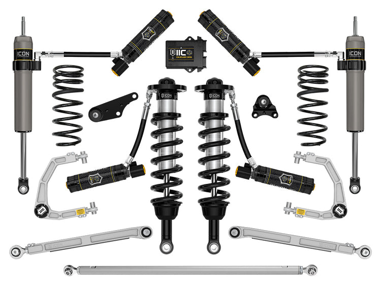 ICON 2024-2026 Toyota Land Cruiser 250 Series, 1.25-3" Lift, Stage 11 Suspension System, Billet