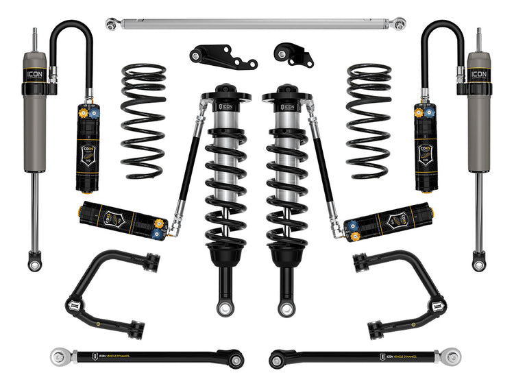 ICON 2024-2026 Lexus GX550, 1.25-3" Lift, Stage 8 Suspension System, CDXS, Tubular