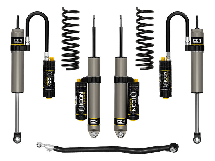 ICON 2014-2026 Ram 2500 4WD, Diesel, OEM Air Spring Rear, 2.5" Lift, Stage 4 Suspension System