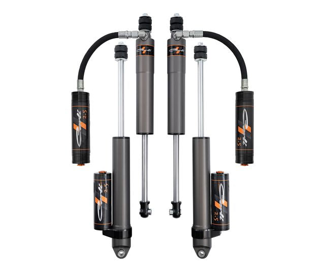 Carli Pathfinder 2.5 Level Height Shock Package, 19-24 Ram 2500 DIESEL, Includes reservoir mounts