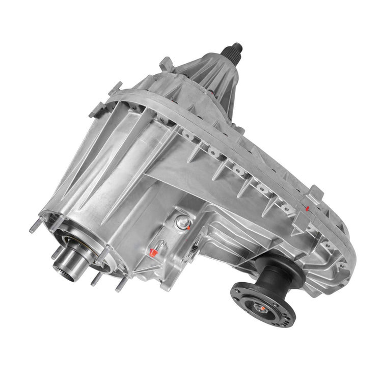 Remanufactured NP273 Transfer Case, Upgraded Heavy Duty Replacement, 2007-12 Dodge Ram 3500, Manual Transmission or 6.7L Diesel With Automatic Transmission, Bolt On Rear Yoke, Splined Shift Shaft
