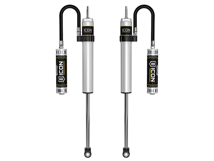 ICON 2003-12 Ram 2500/3500 HD, 2.5” Lift, Front, 2.5 VS Remote Res Shocks, Pair