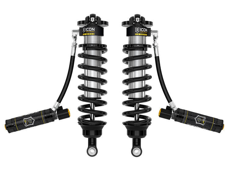 ICON 2022-2026 Toyota Tundra 1.25-3.25" Lift/2023-2026 Sequoia 3-4.25" Lift, V.S. 3.0 Series Front Coilover Kit, Remote Reservoir w/ CDEV, Pair